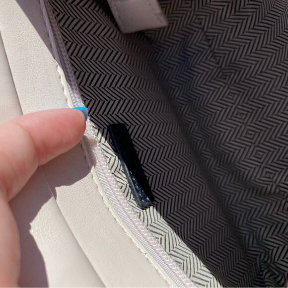 Light pink boho western saddle bag crossbody thick strap purse - Picture 8 of 10